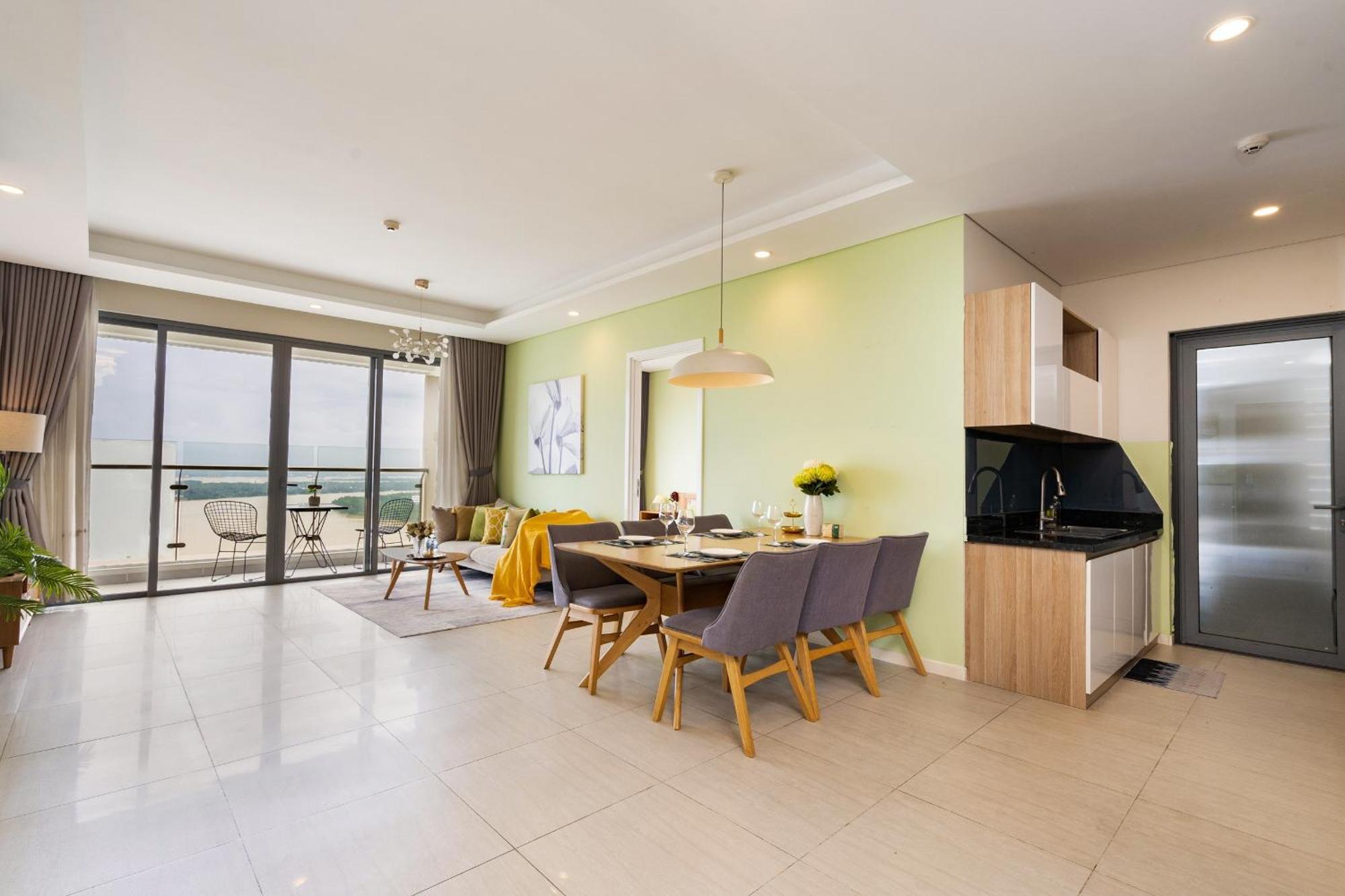 Diamond Island - Mekong Retreat Apartment *