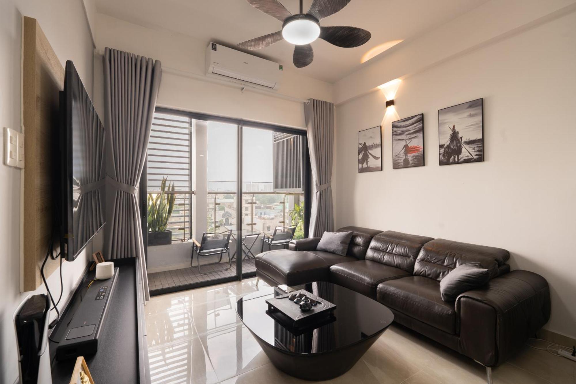 Apartment Centana Thu Thiem - Serviced - Saigon - District 2 - Q2 - - Netflix, Fpt Tv, Youtube Premium, Playstation 5, Workstation - Super Wifi *