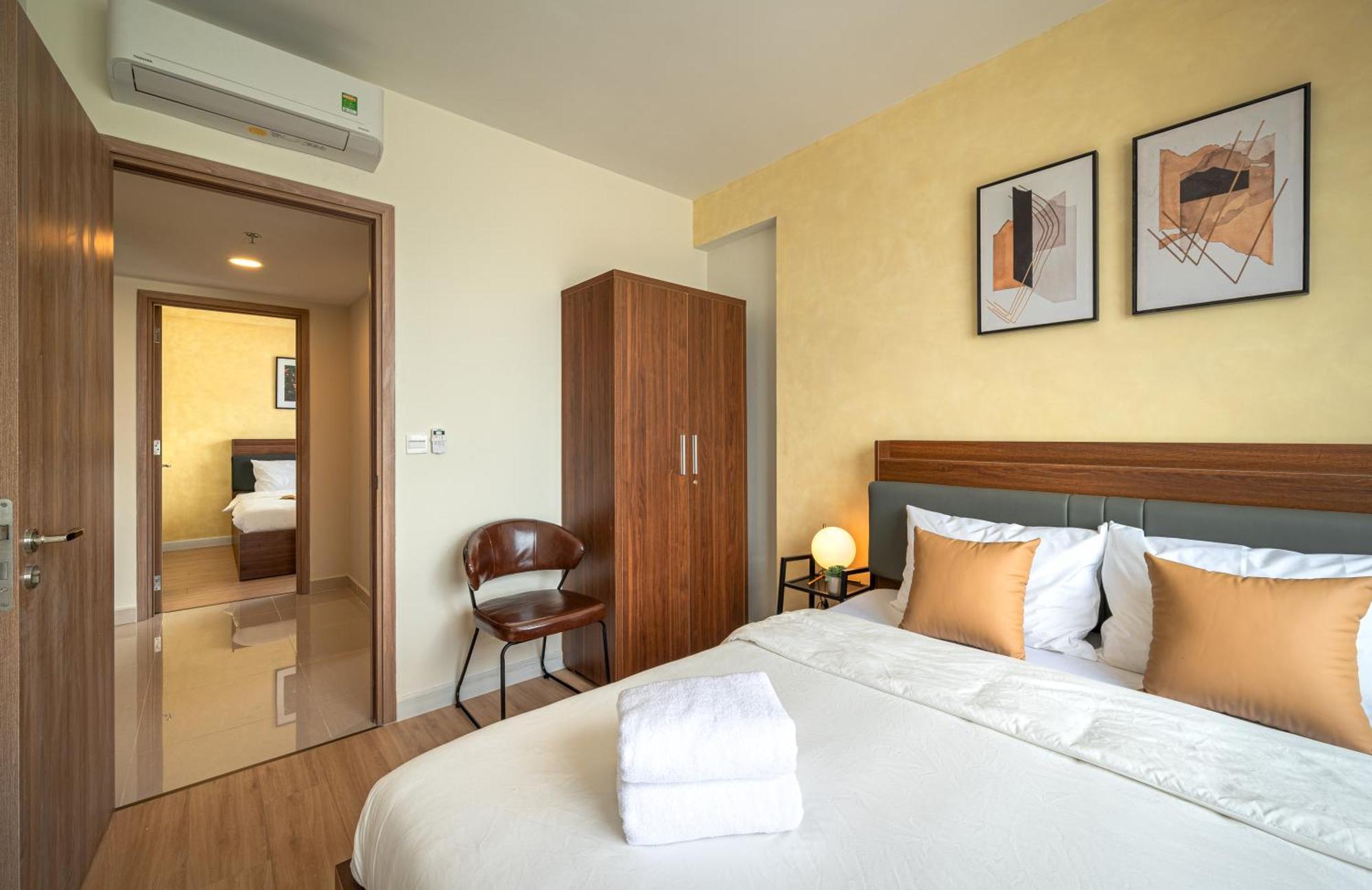 Apartment Saigon Staycation, 2brs+1wc, D1, View Bitexco *