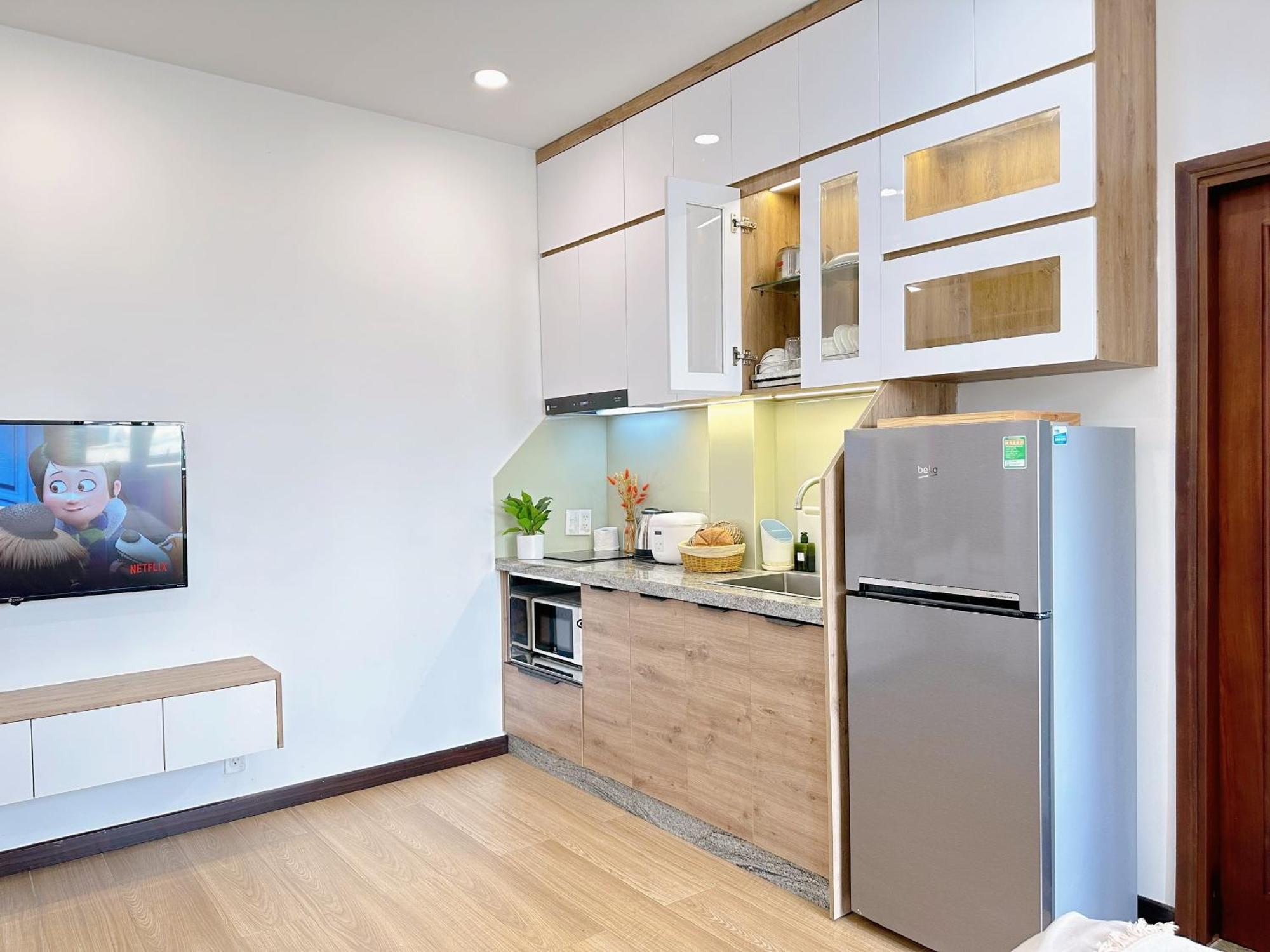 Riversidehome Nearairport/netflix/chill/terrace Pangsapuri Bandar Ho Chi Minh