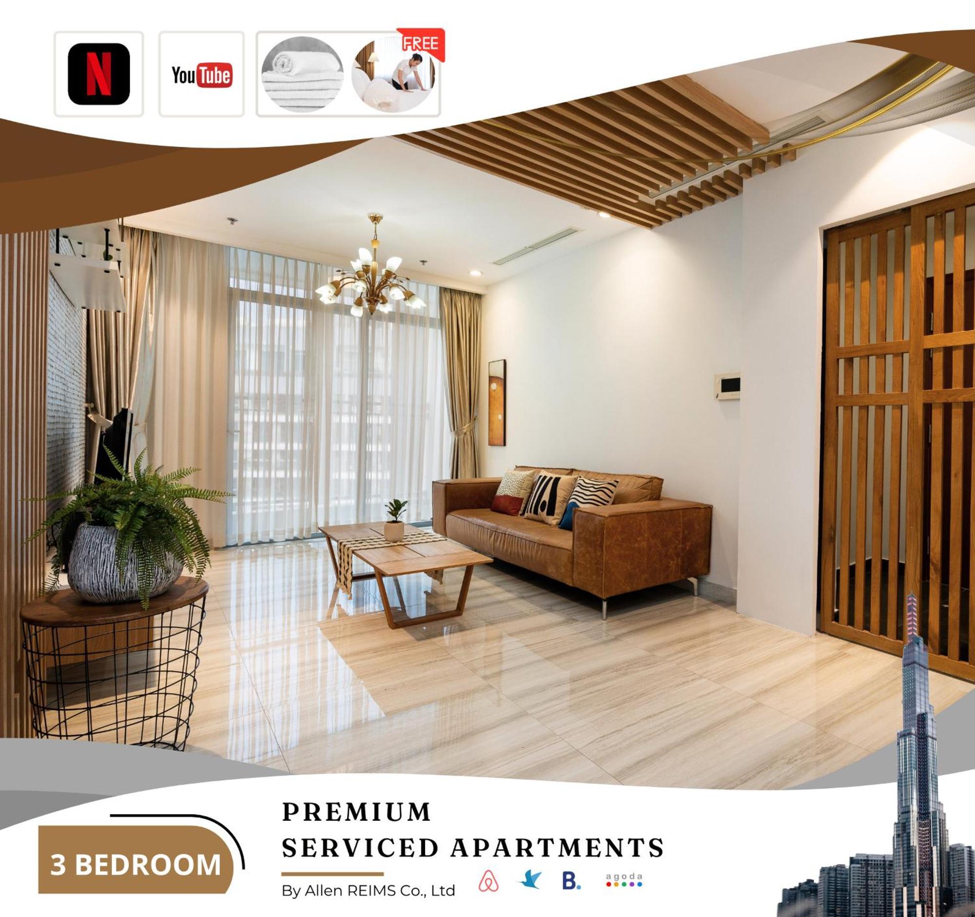 Allen Luxury - Vinhomes Park * Bandar Ho Chi Minh
