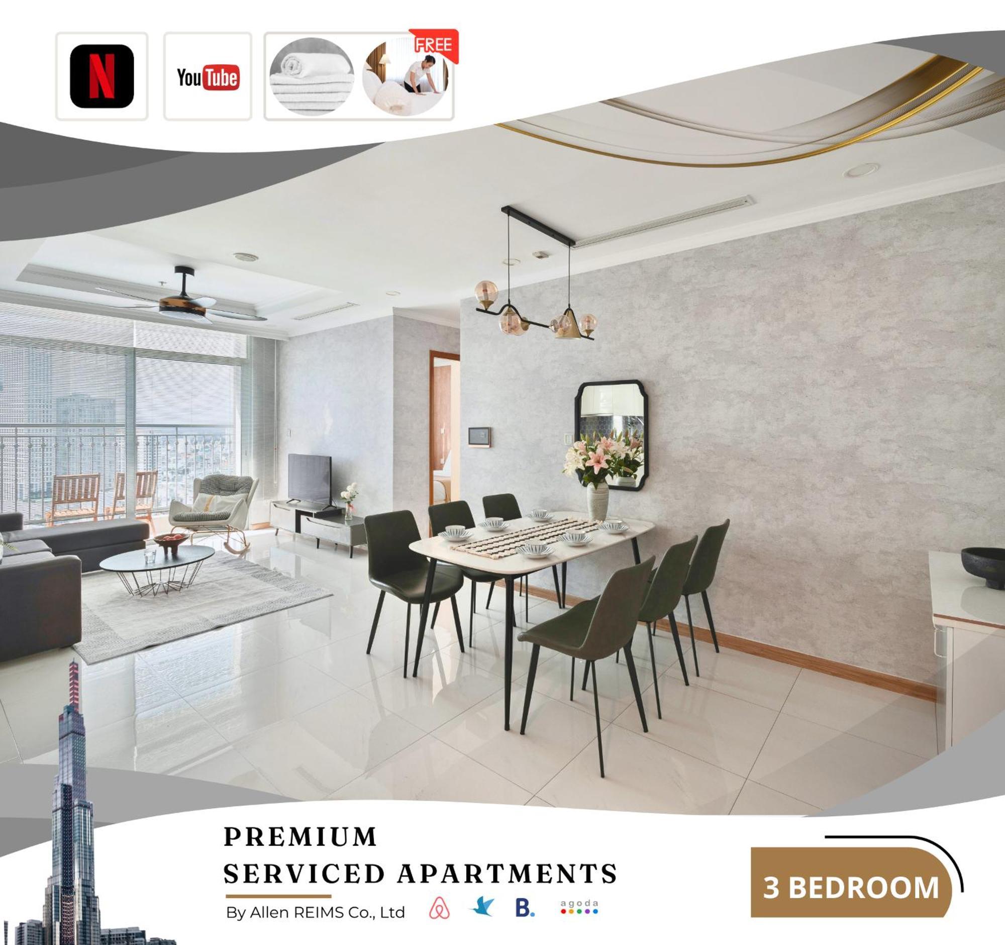 Allen Luxury - Vinhomes Park * Bandar Ho Chi Minh
