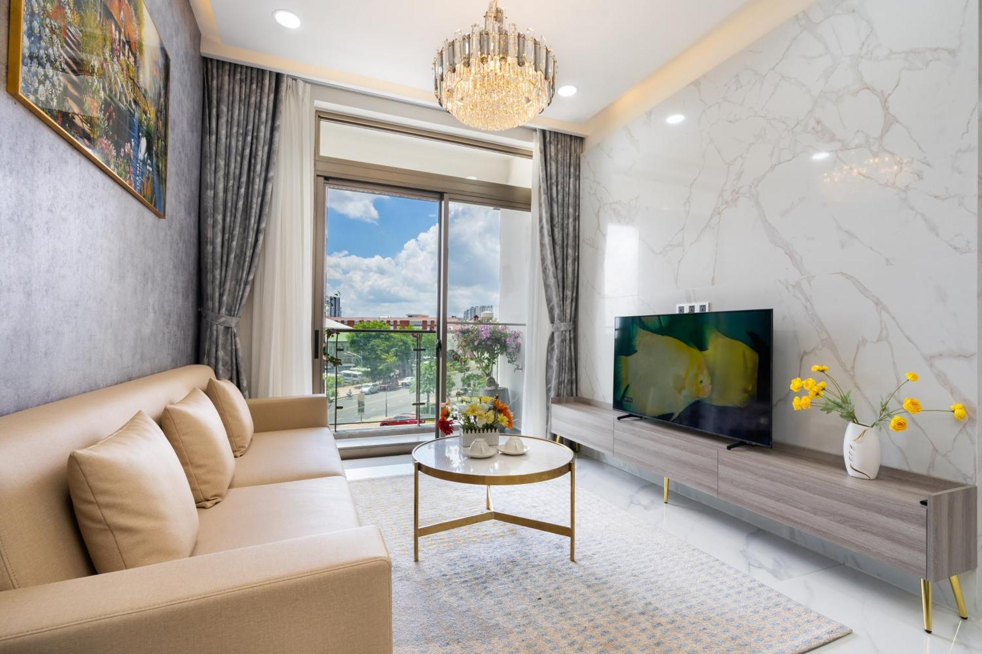 The Peak Midtown Twobedroom With Balcony Aparthotel Ho Chi Minh City