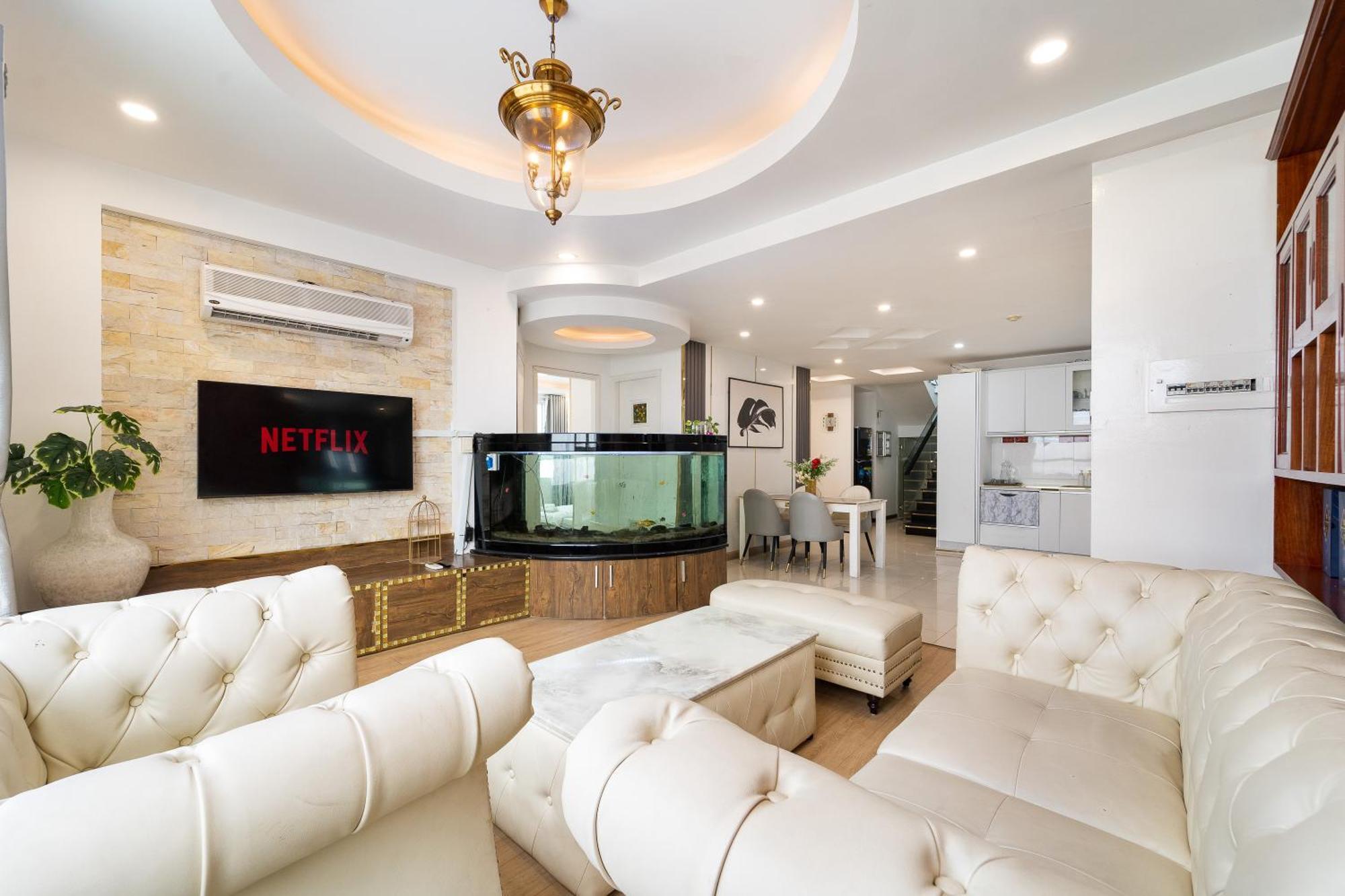White Penthouse-rooftop Pool Private -central Pangsapuri *