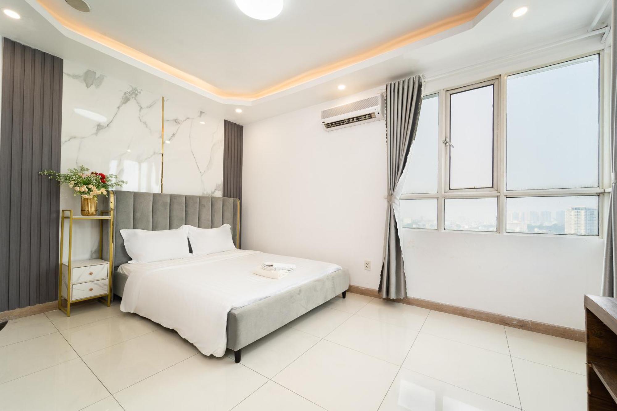 Pangsapuri White Penthouse-rooftop Pool Private -central Bandar Ho Chi Minh