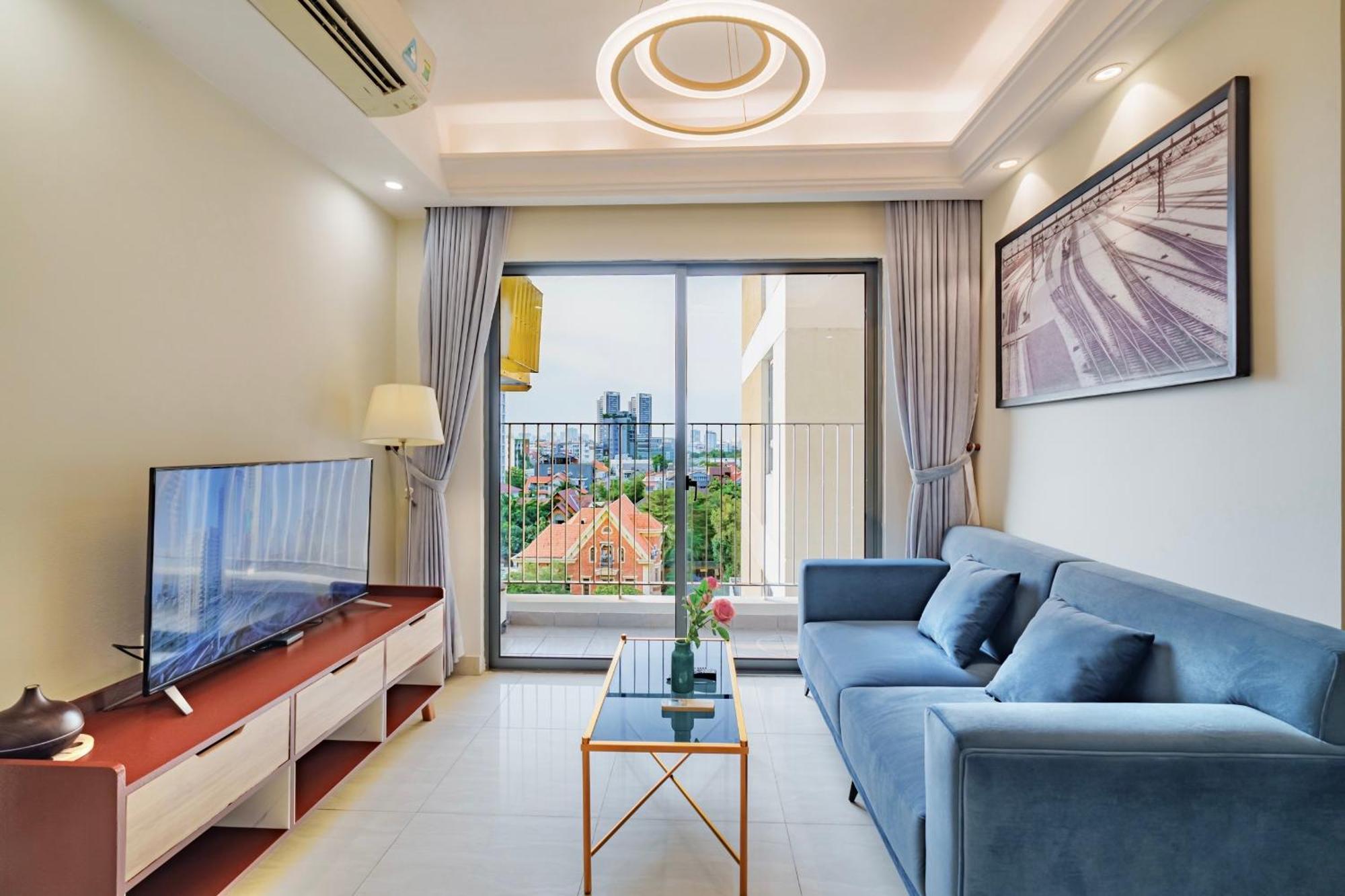 Ambihome 2br 2wc In Masteri Thao Dien District 2 * Ho Chi Minh City