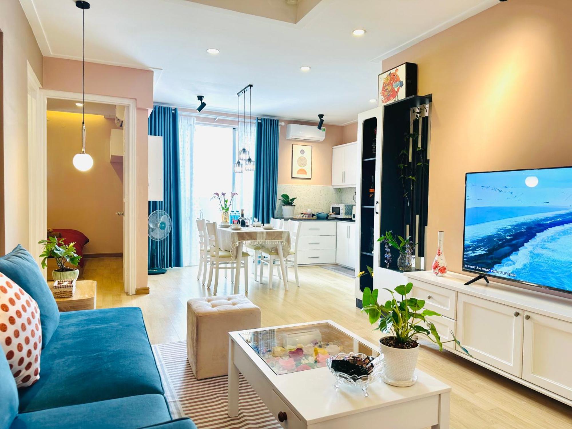 Apartment Doha Homes - Garden, Trung Tam Quan 1,2 Phong Ngu, 2 Bathroom
