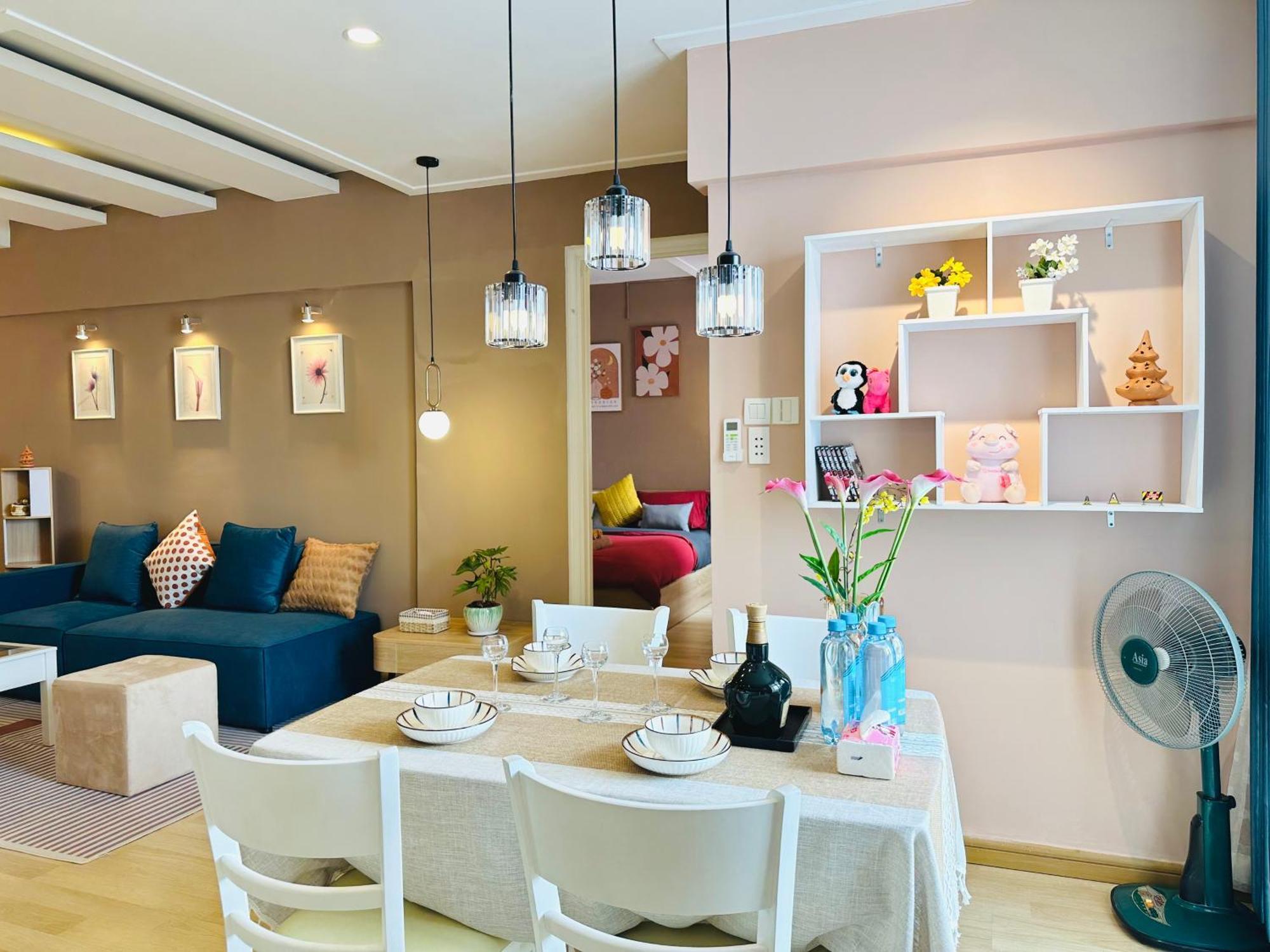 Doha Homes - Garden, Trung Tam Quan 1,2 Phong Ngu, 2 Bathroom Apartment