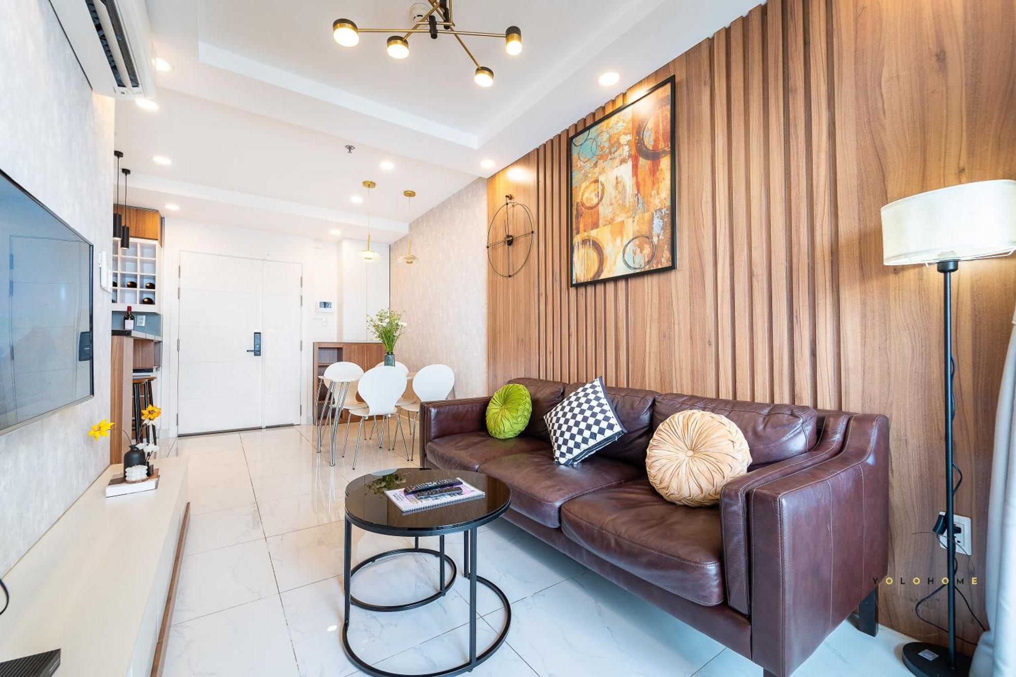 Apartment Elegant 2 Bedroom- Good Location- Yolohomesaigon- Terra