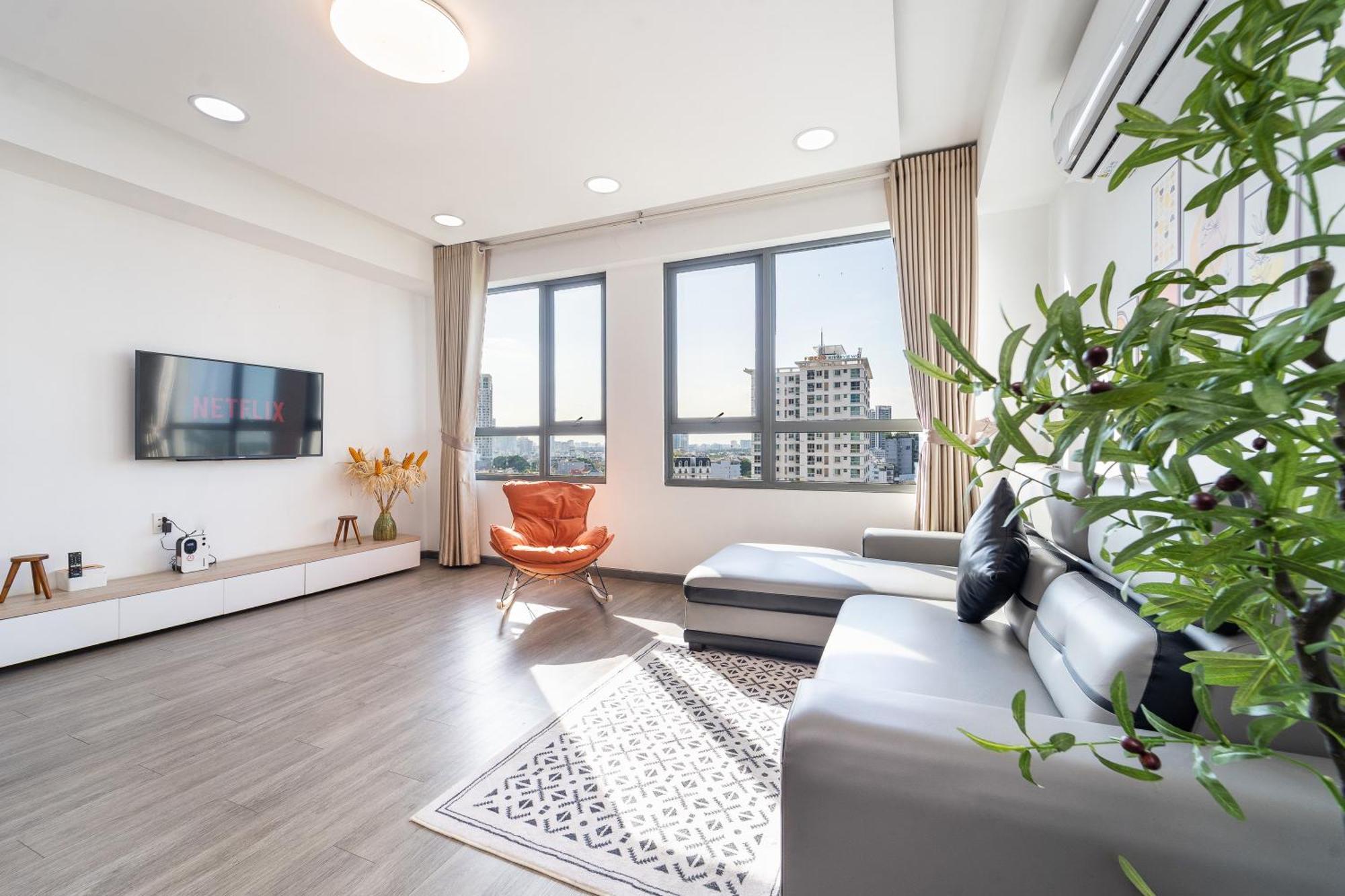 5mintometro &3br & Freepool&gym Apartment *