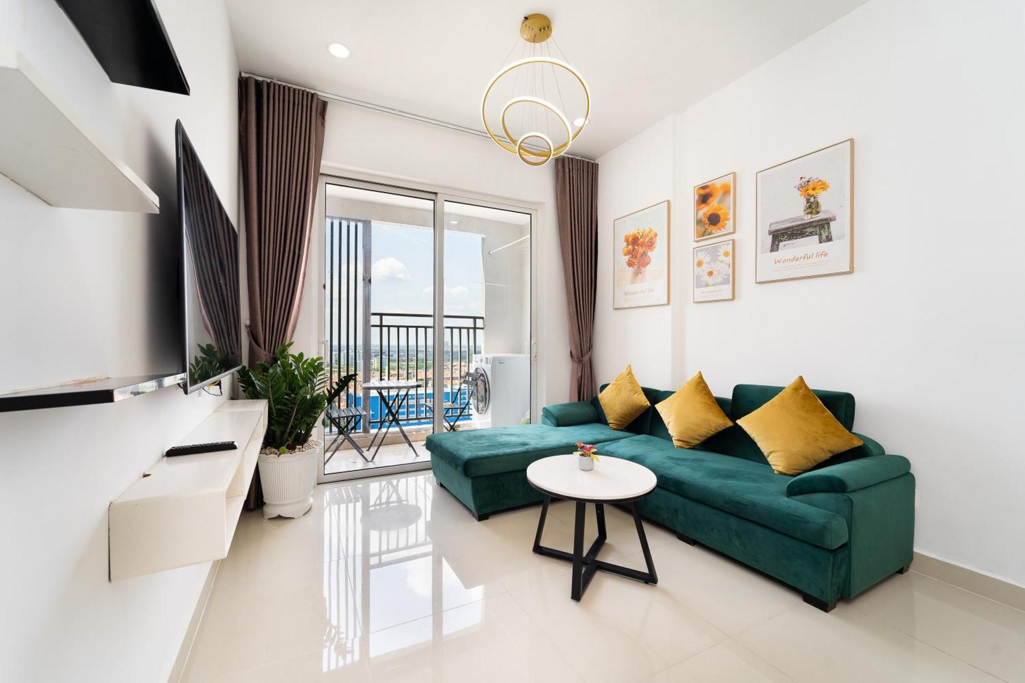 Apartment 2bedroom - Sunrise View District 7- High Floor *