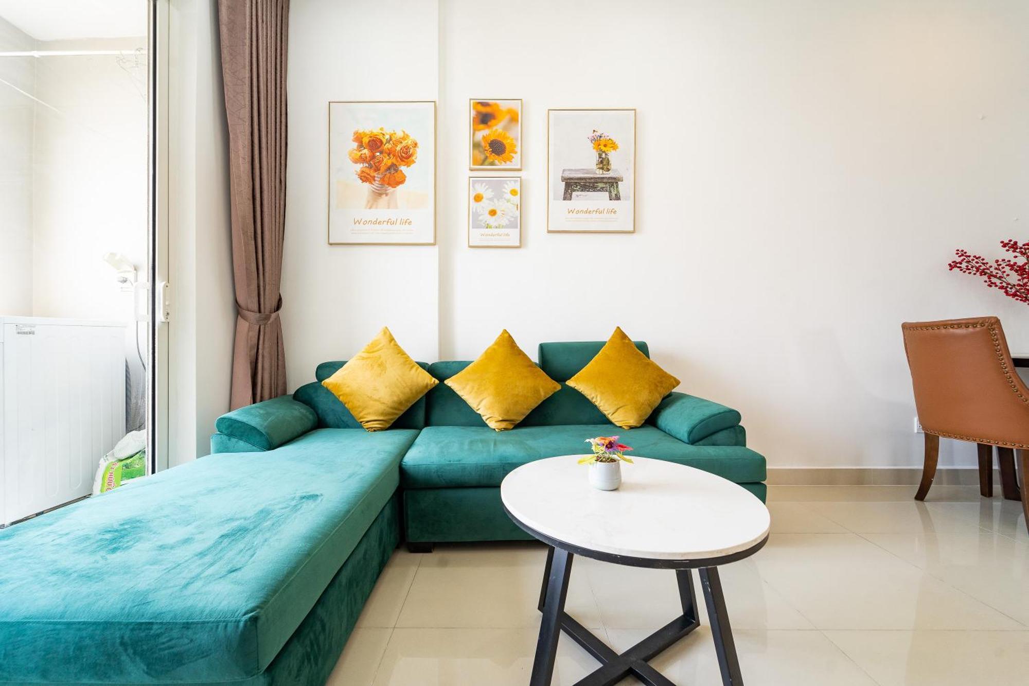 Apartment 2bedroom - Sunrise View District 7- High Floor *