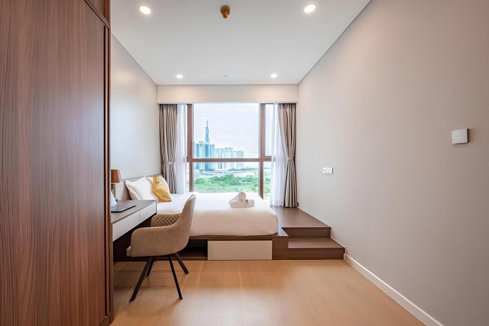 Metropole Opera Looking Over District 1 Ho Chi Minh City