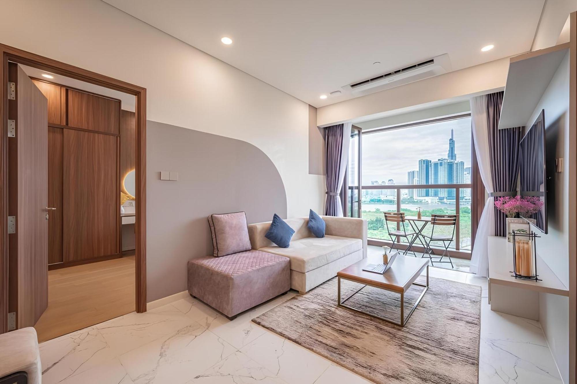Metropole Opera Looking Over District 1 Apartment Ho Chi Minh City