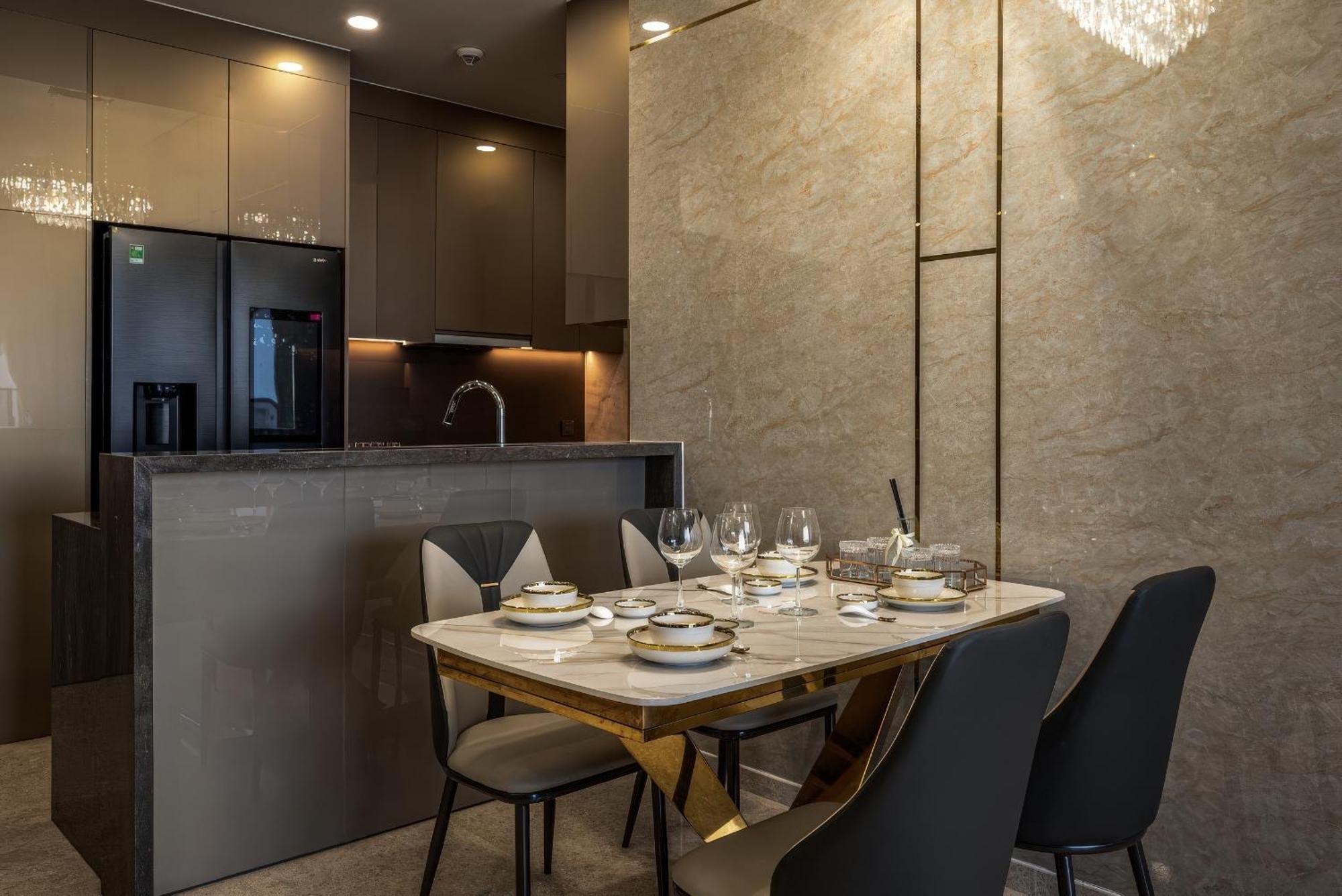 Genius Saigon - The Marq District 1 Pool & Gym & Sauna Apartment *