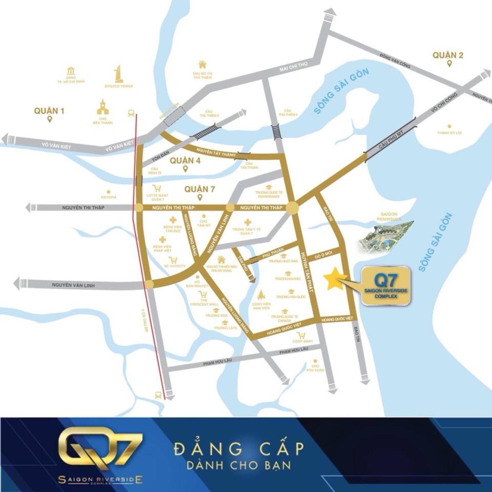 Saigon Riverside Complex D7 Apartment