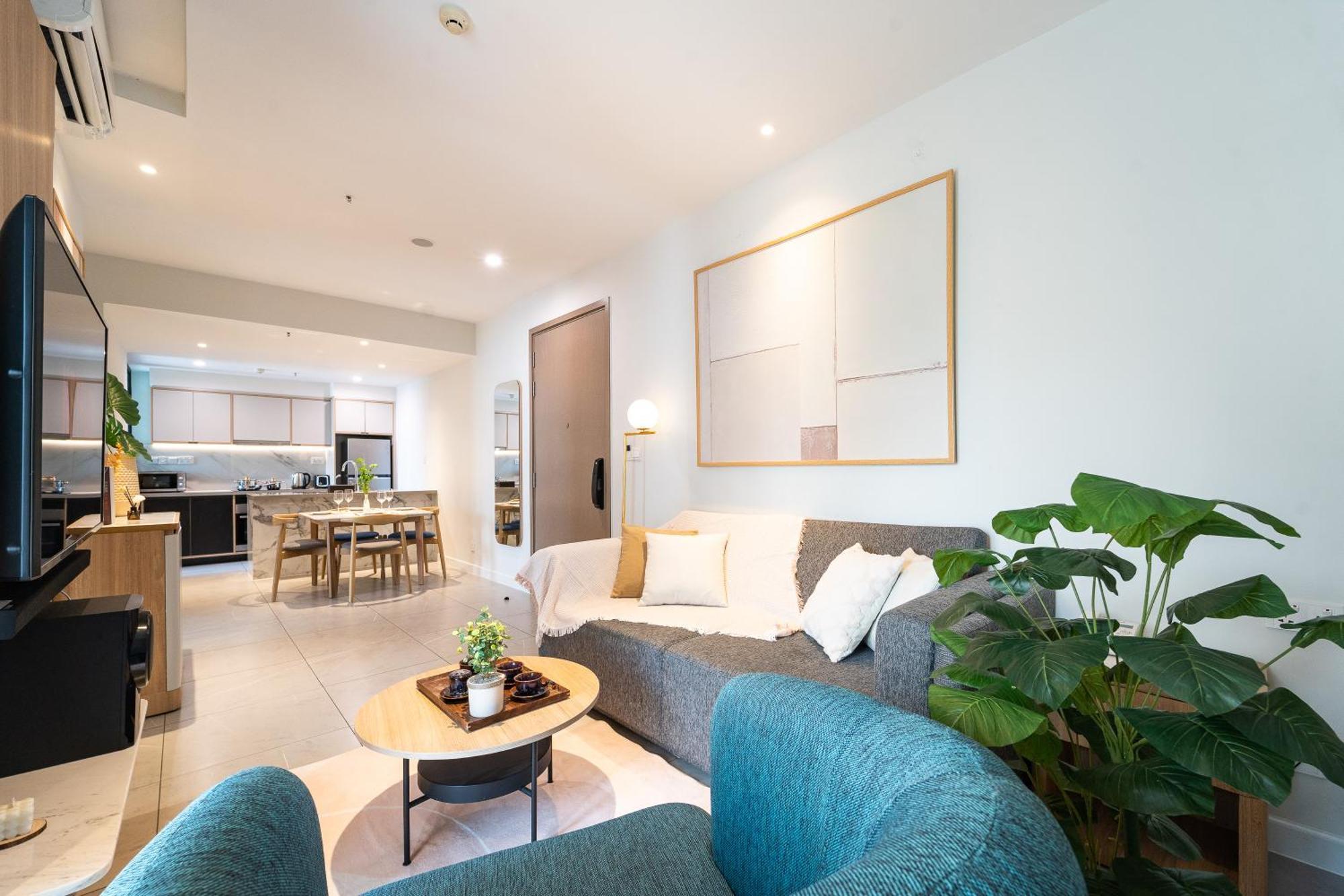 Apartment Modern District 1 2br&3br D1&zenity Outdoor Jacuzzi Pool *