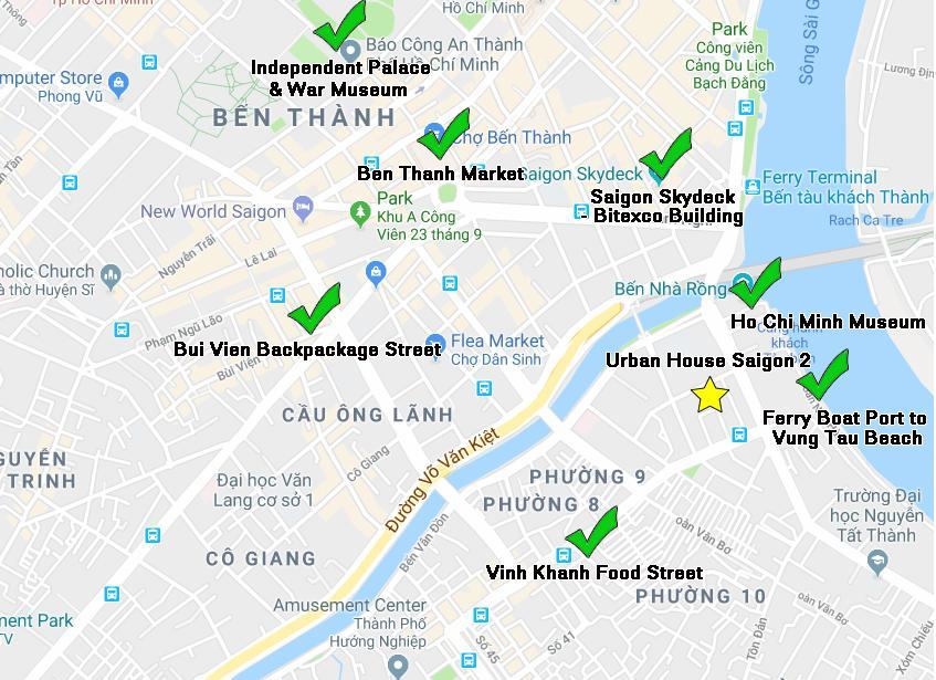 Homestay Urban House Saigon 2 *