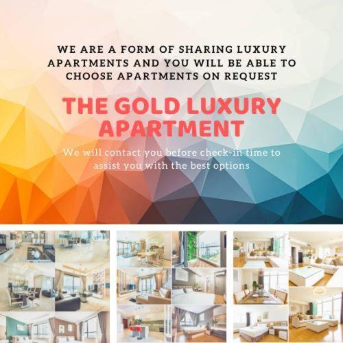 The Gold Luxury 12 - Infinity Rooftop Pool In Apartment
