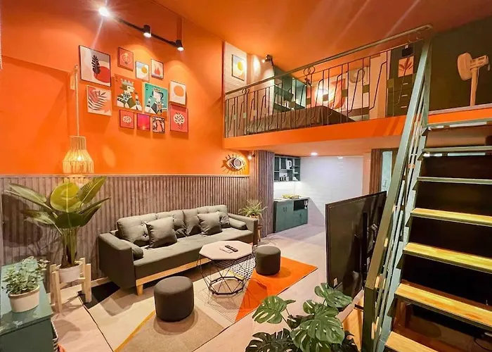 Funky Loft Studio In City Centre