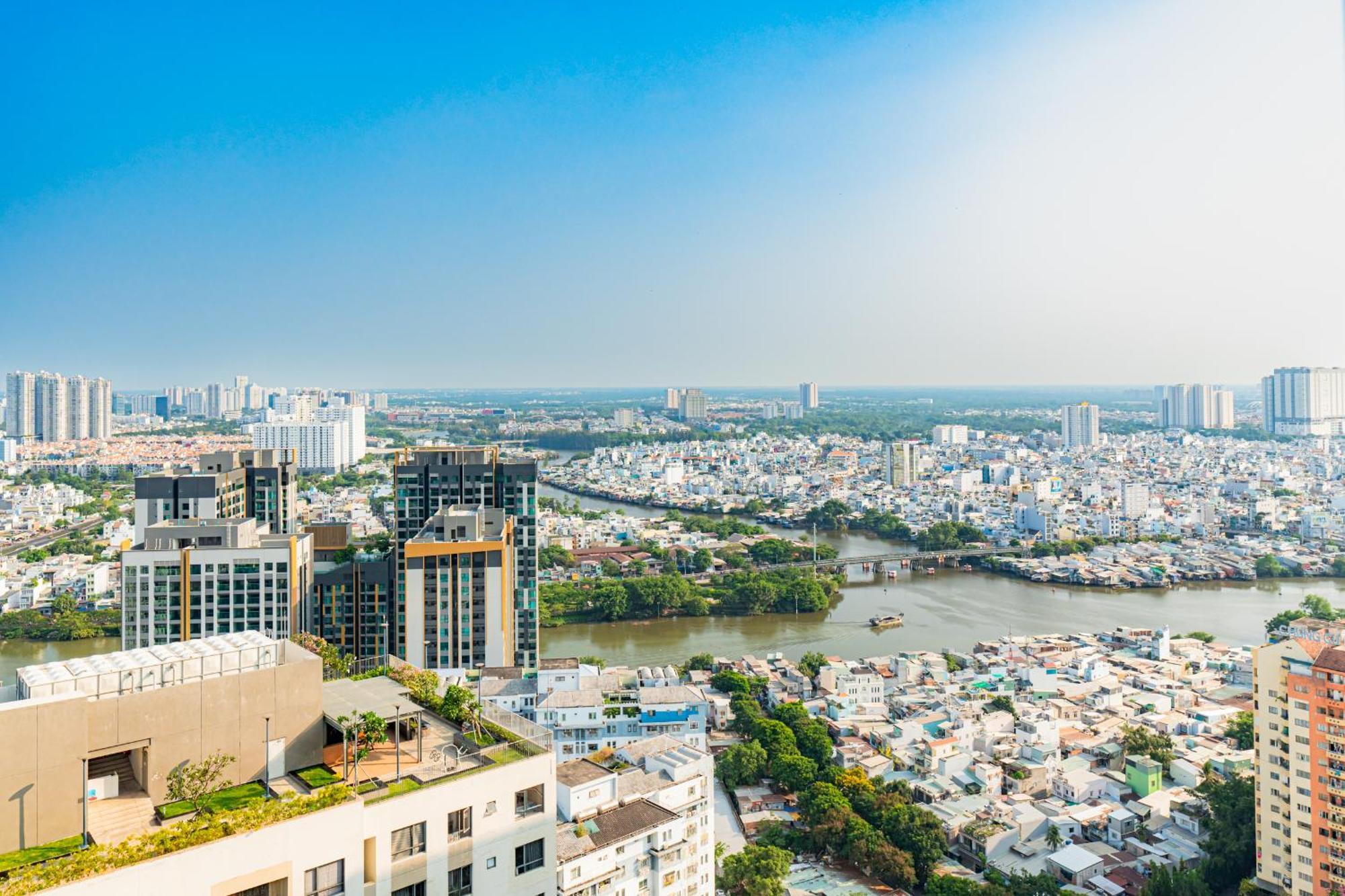 Clover Goldview Serviced Căn hộ *