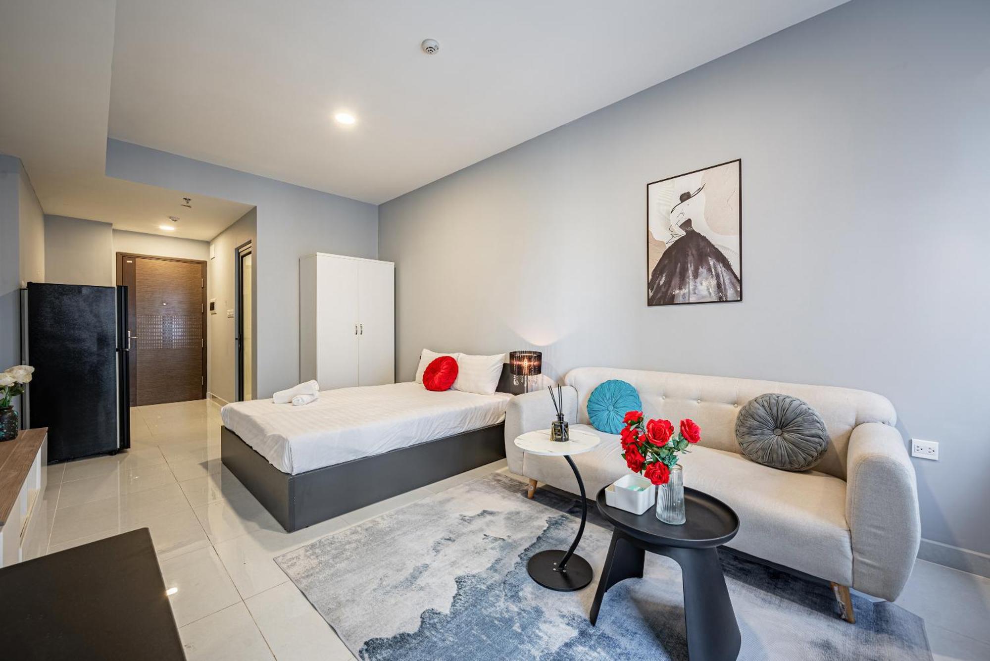 Căn hộ Ancorner -soho - Bui Vien 5mins *
