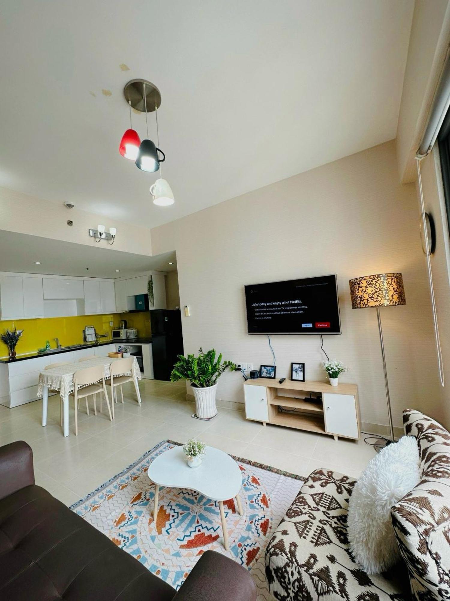 Apartment Hhomes - Serene 1 Bedroom View & Pool Gym Bbq At Masteri Thao Dien District 2