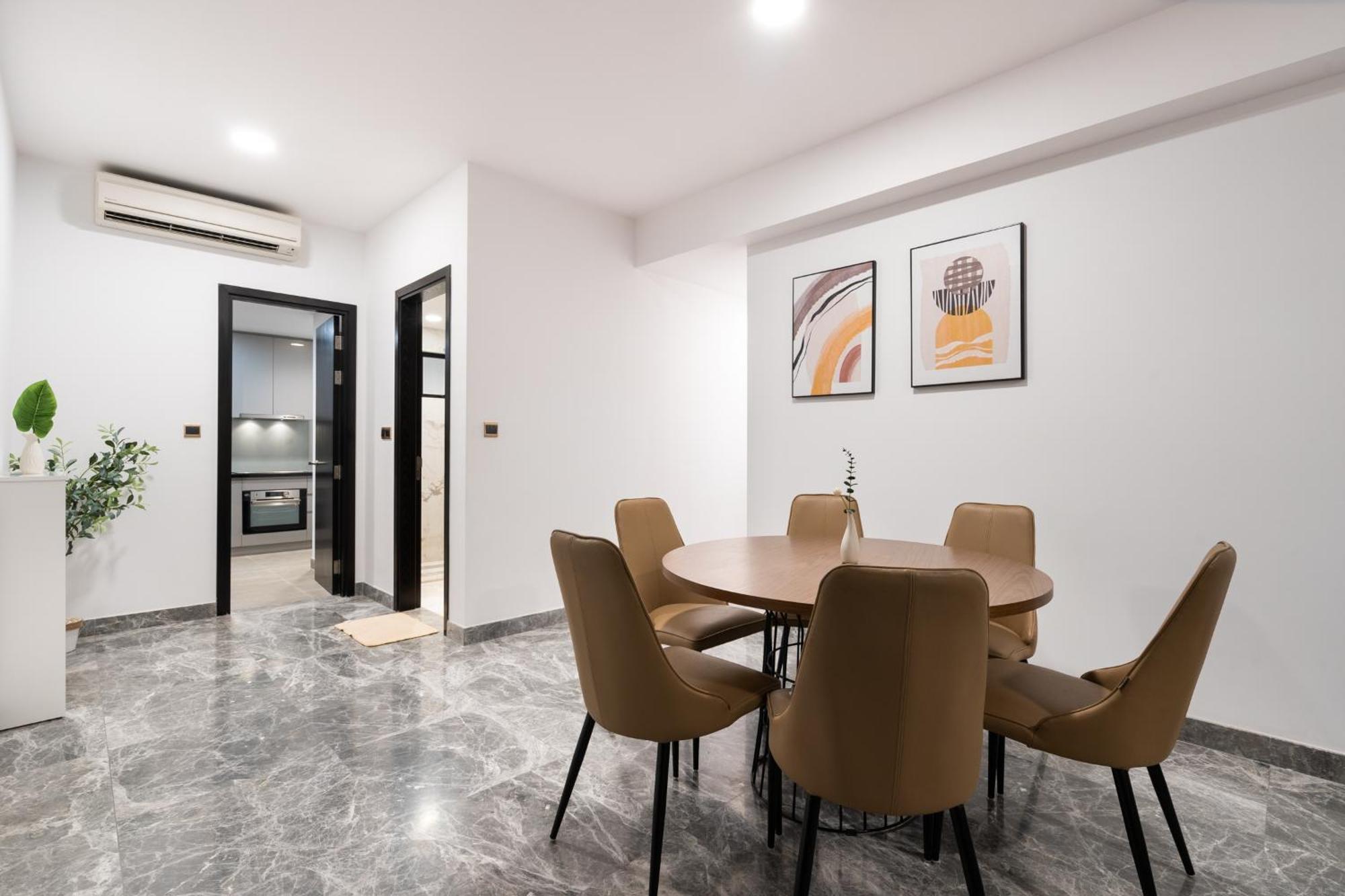 Apartment Modern District 1 2br&3br D1&zenity Outdoor Jacuzzi Pool *
