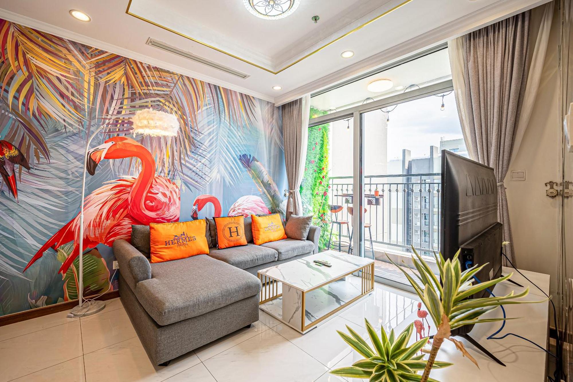 Landmark Sky Living Luxury-full Noi That Apartment Ho Chi Minh City