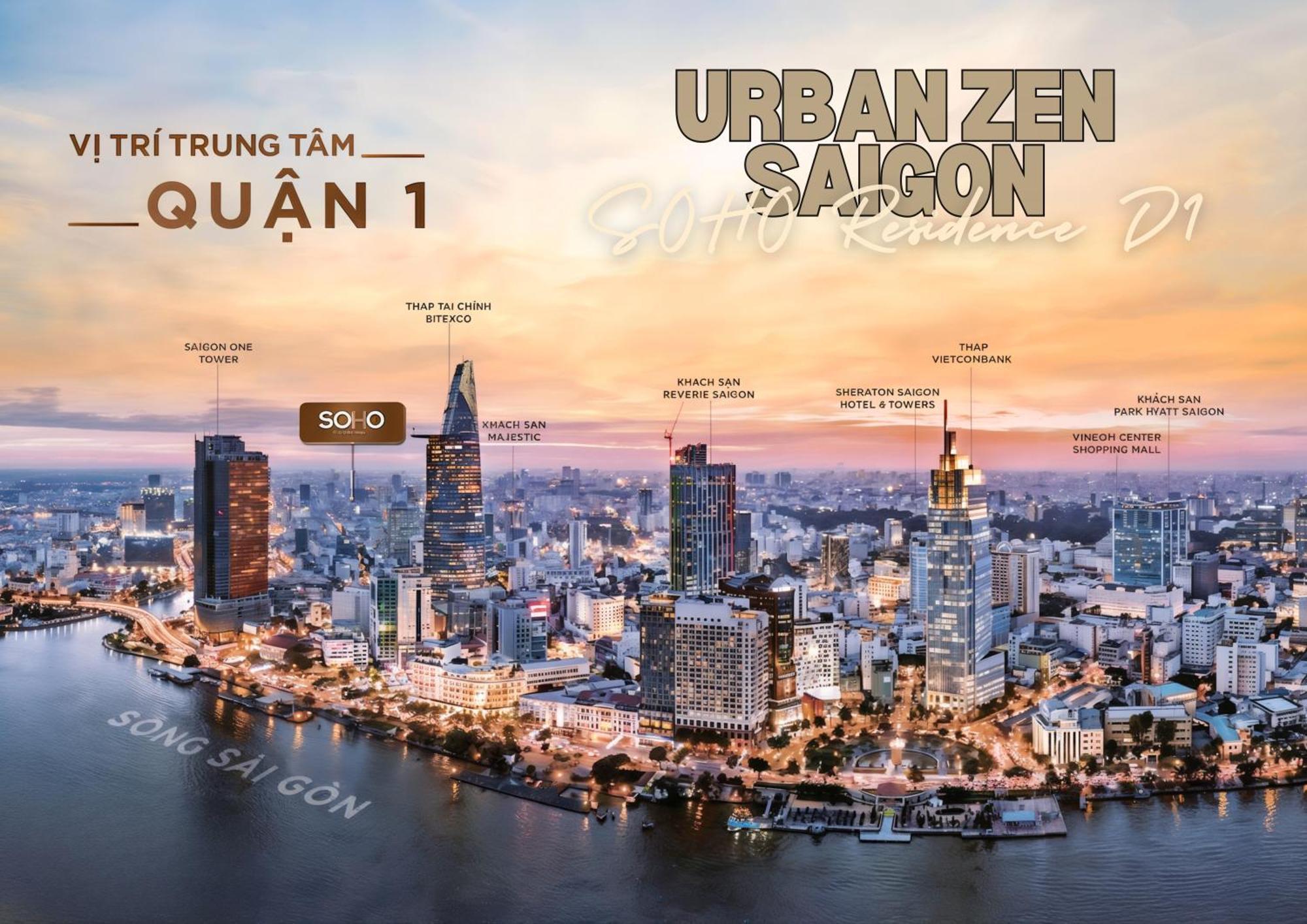 Urban Zen Saigon - Soho D1 Apartment