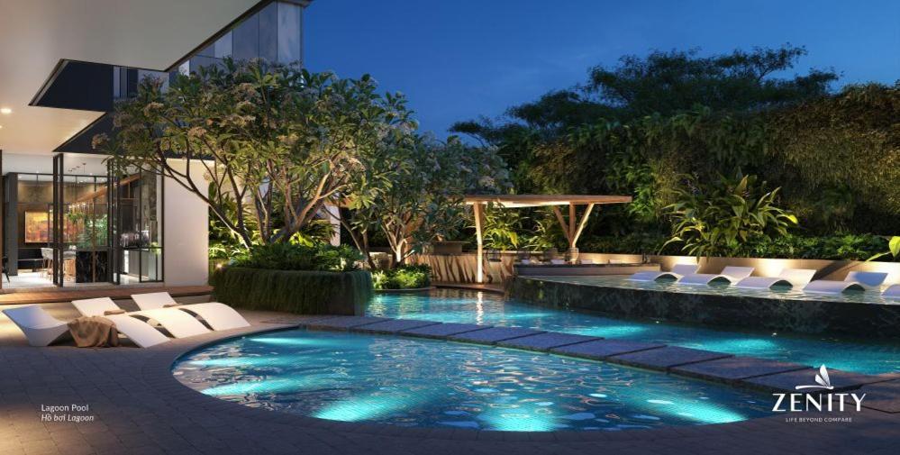 Apartment Modern District 1 2br&3br D1&zenity Outdoor Jacuzzi Pool *