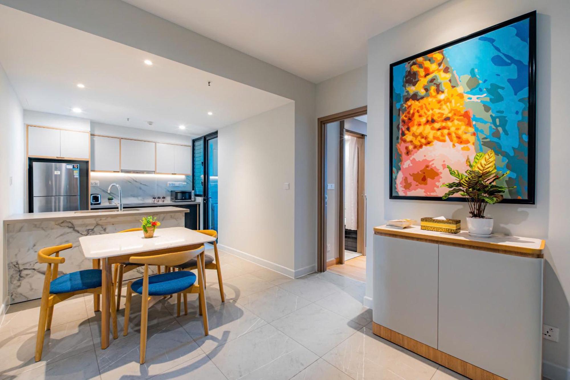 Apartment Modern District 1 2br&3br D1&zenity Outdoor Jacuzzi Pool