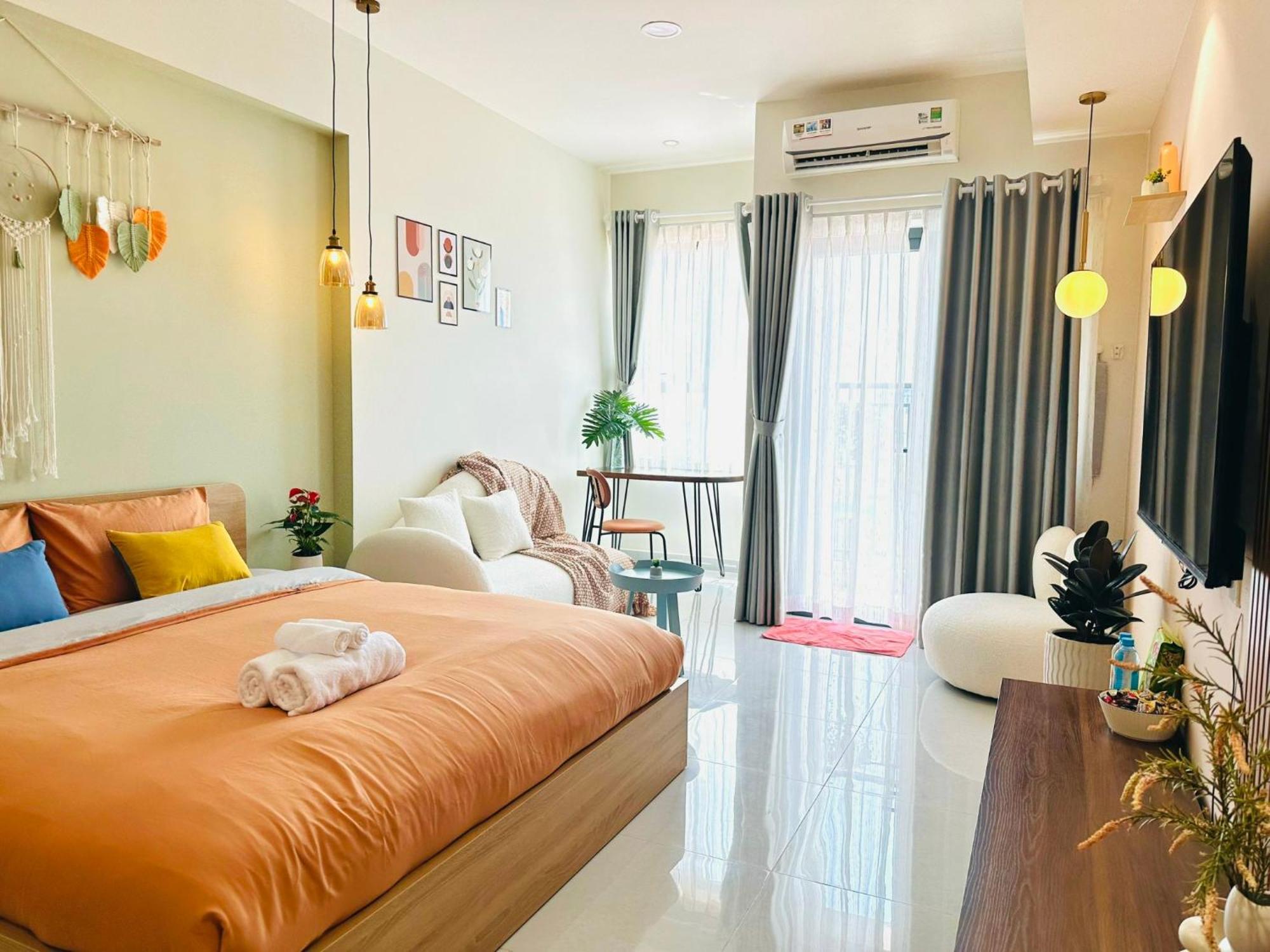Doha Homes Soho #studio Luxury-1bed-lau Cao-moi * Ho Chi Minh City
