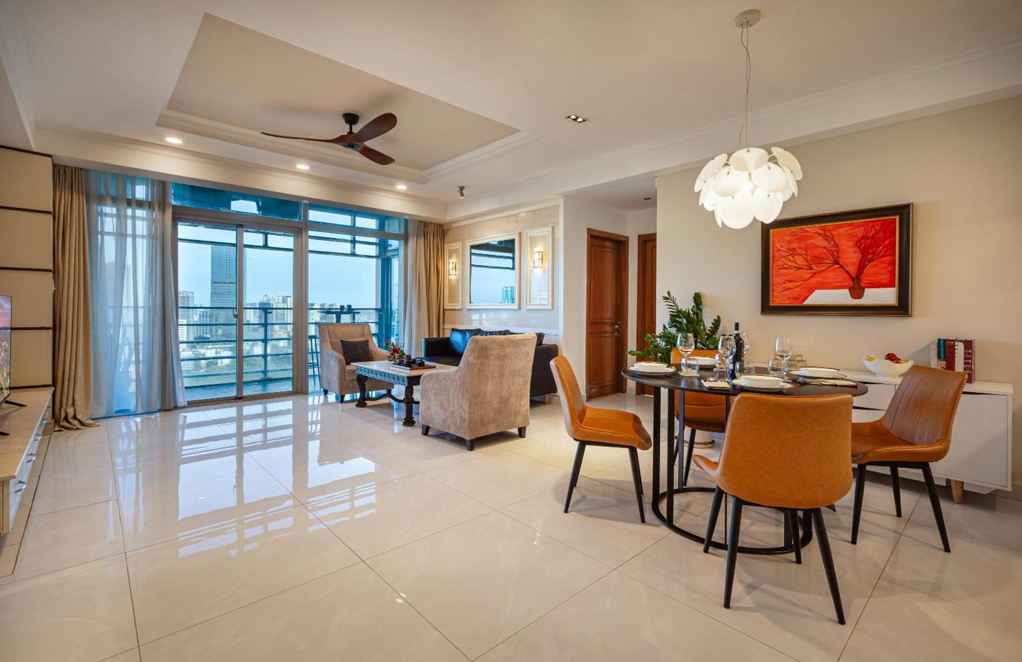 Apartment Spacious For Group And Family - Sailing Tower *