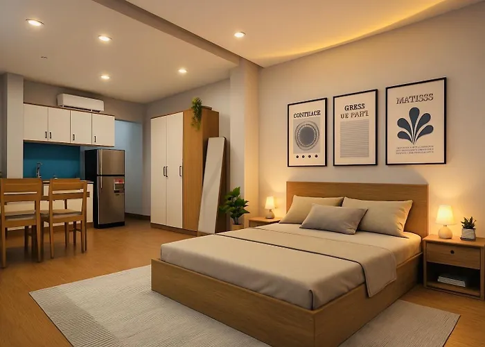 Peanuts Home - Spacious Double Room, Full Amenities