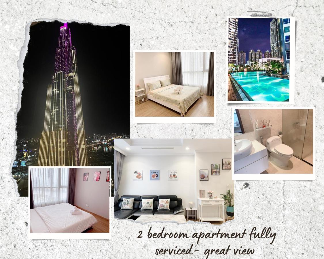 Fully Furnished 2br-privacy Balcony Opposite Landmark 81-gym & Swimming Pool * Bandar Ho Chi Minh
