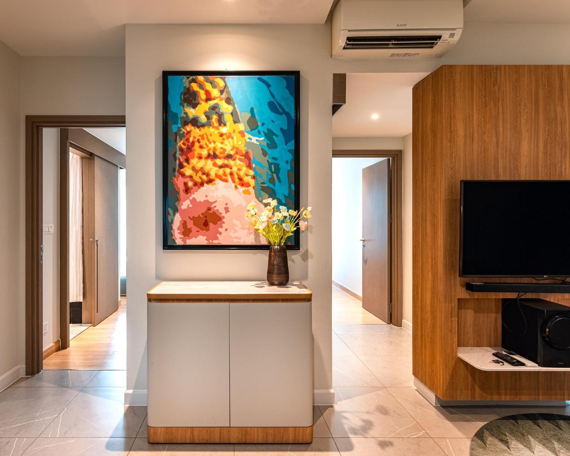 Apartment Luxury Zenity 2br In D1 Somerset's Quality *