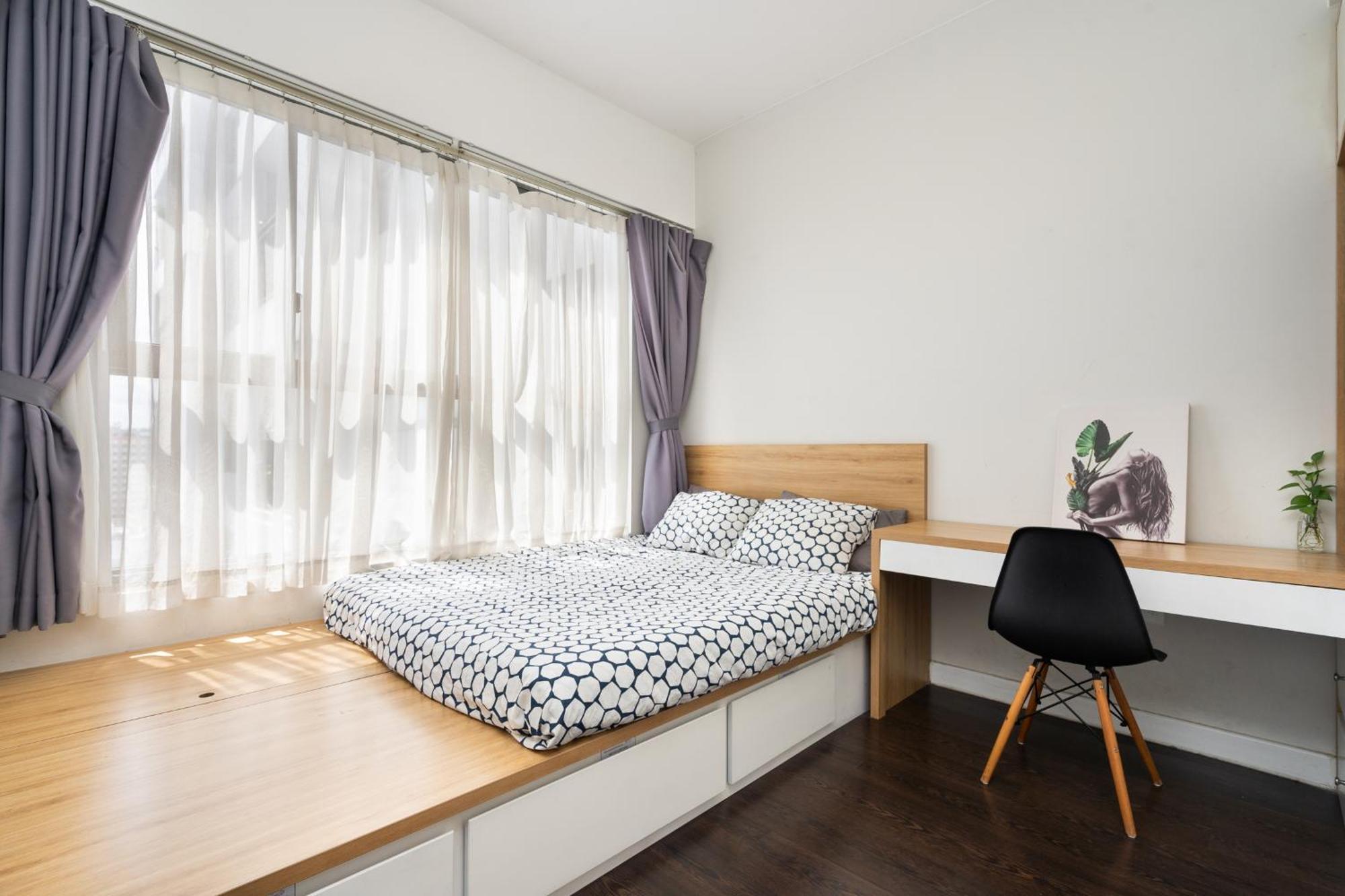 Apartment Tan Son Nhat Airport Sweet 2 Bedroom 1 Wc Apartment-free Gym , Sky Pool ,bbq ,garden Ho Chi Minh City