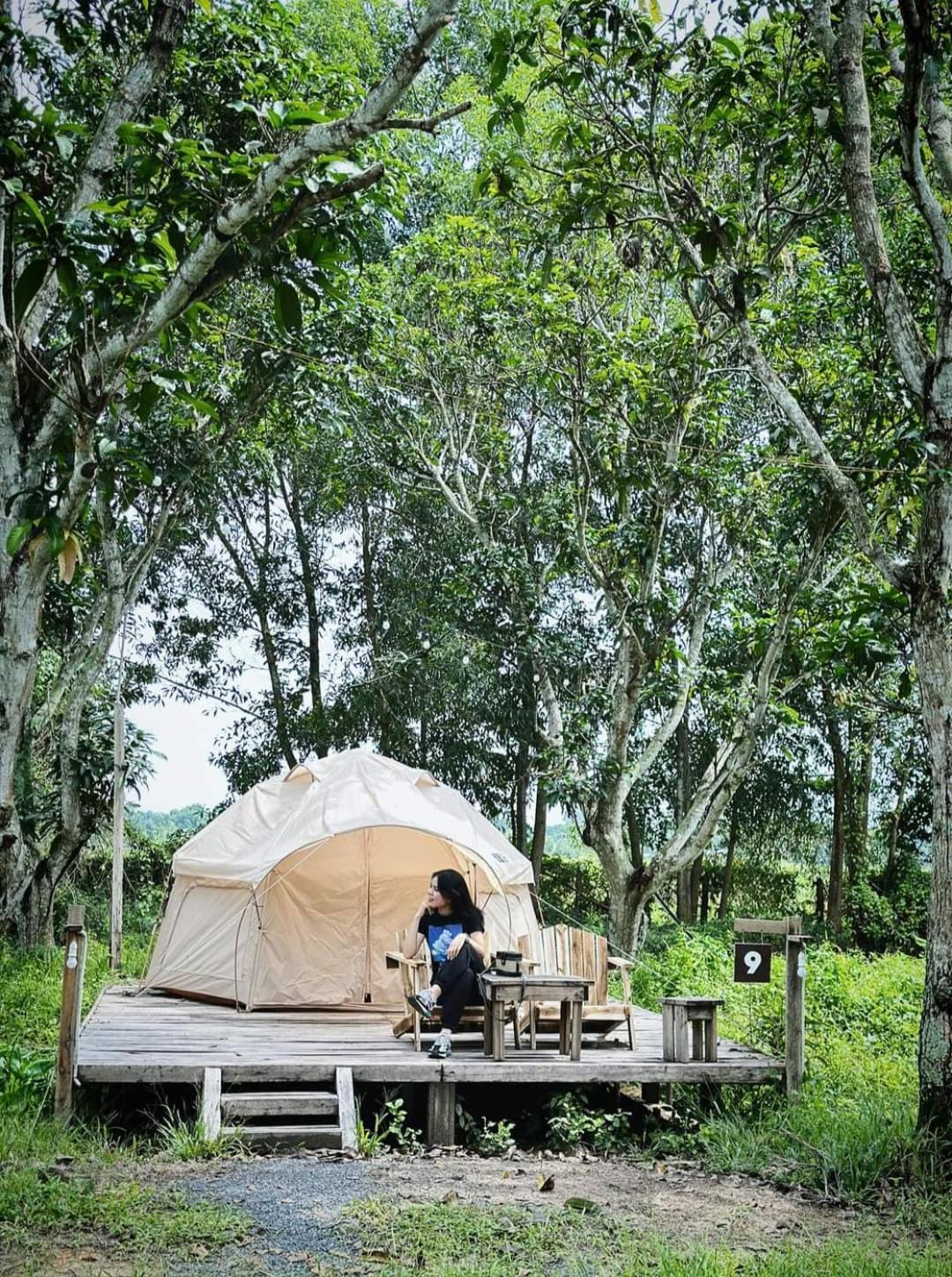 Binifarm Tropical Retreat Luxury tent