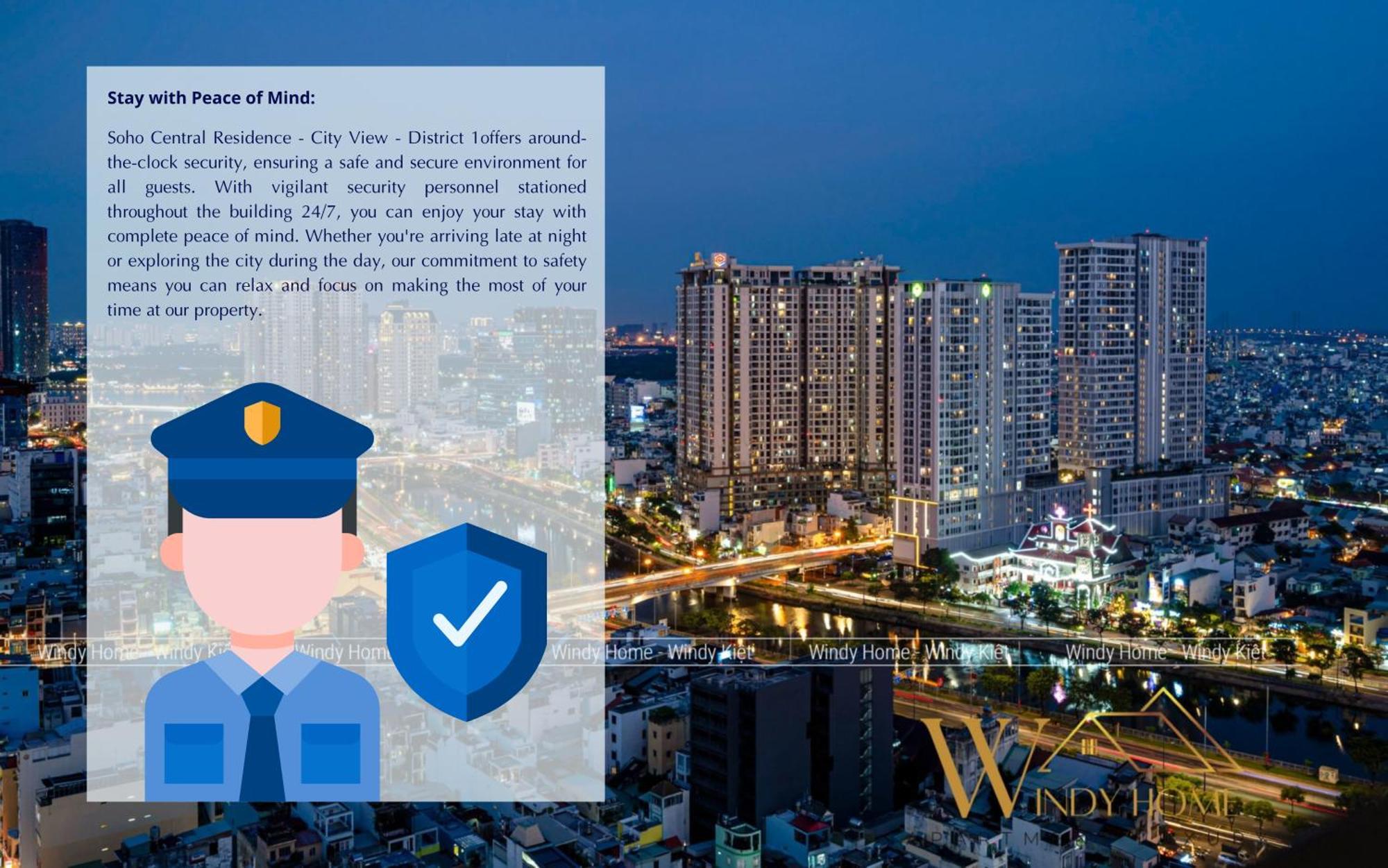 Soho Central - City View - District 1 Aparthotel 5*