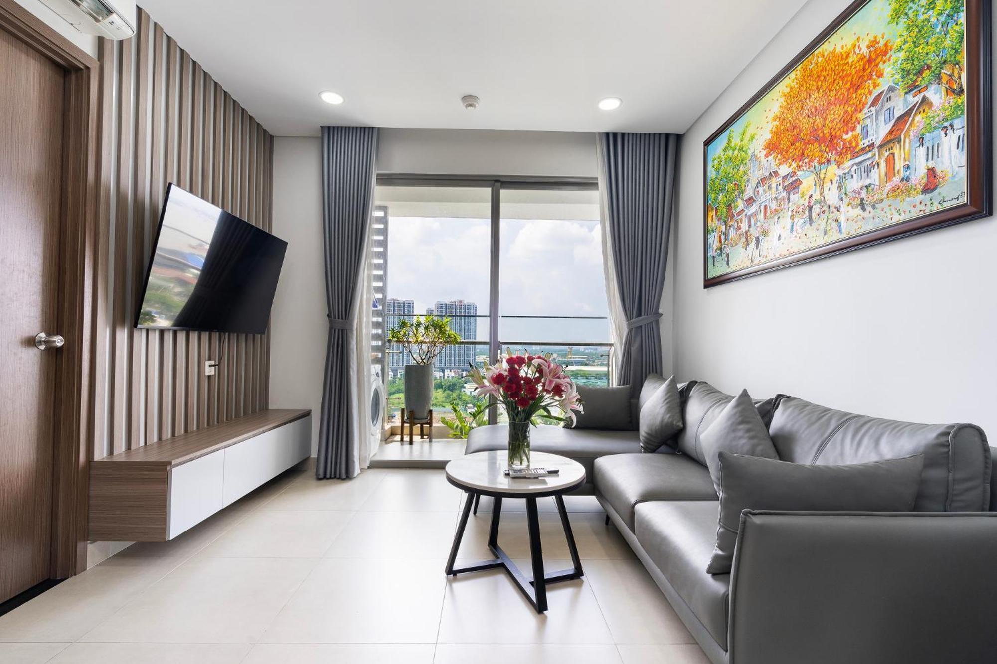 River Panorama 2bedroom,sauna,district 7 *