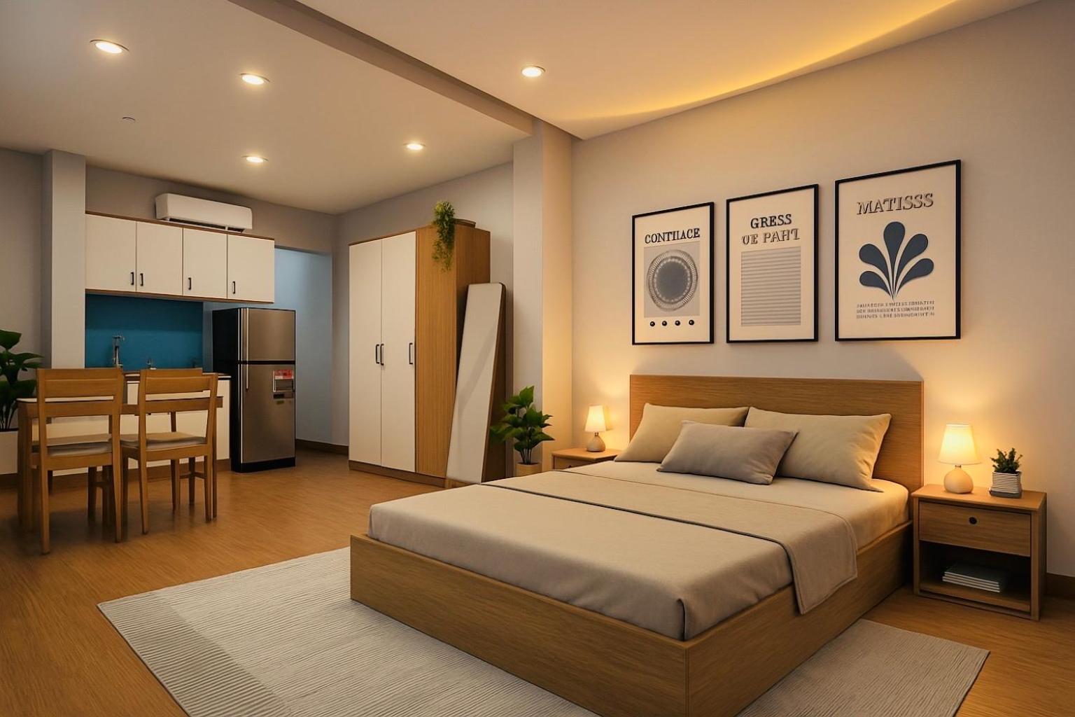Peanuts - Spacious Double Room, Full Amenities *