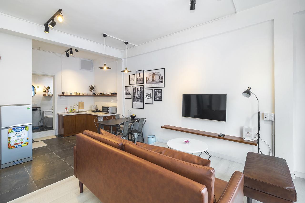 Scandinavian With Balcony In Bui Vien Apartment Ho Chi Minh City