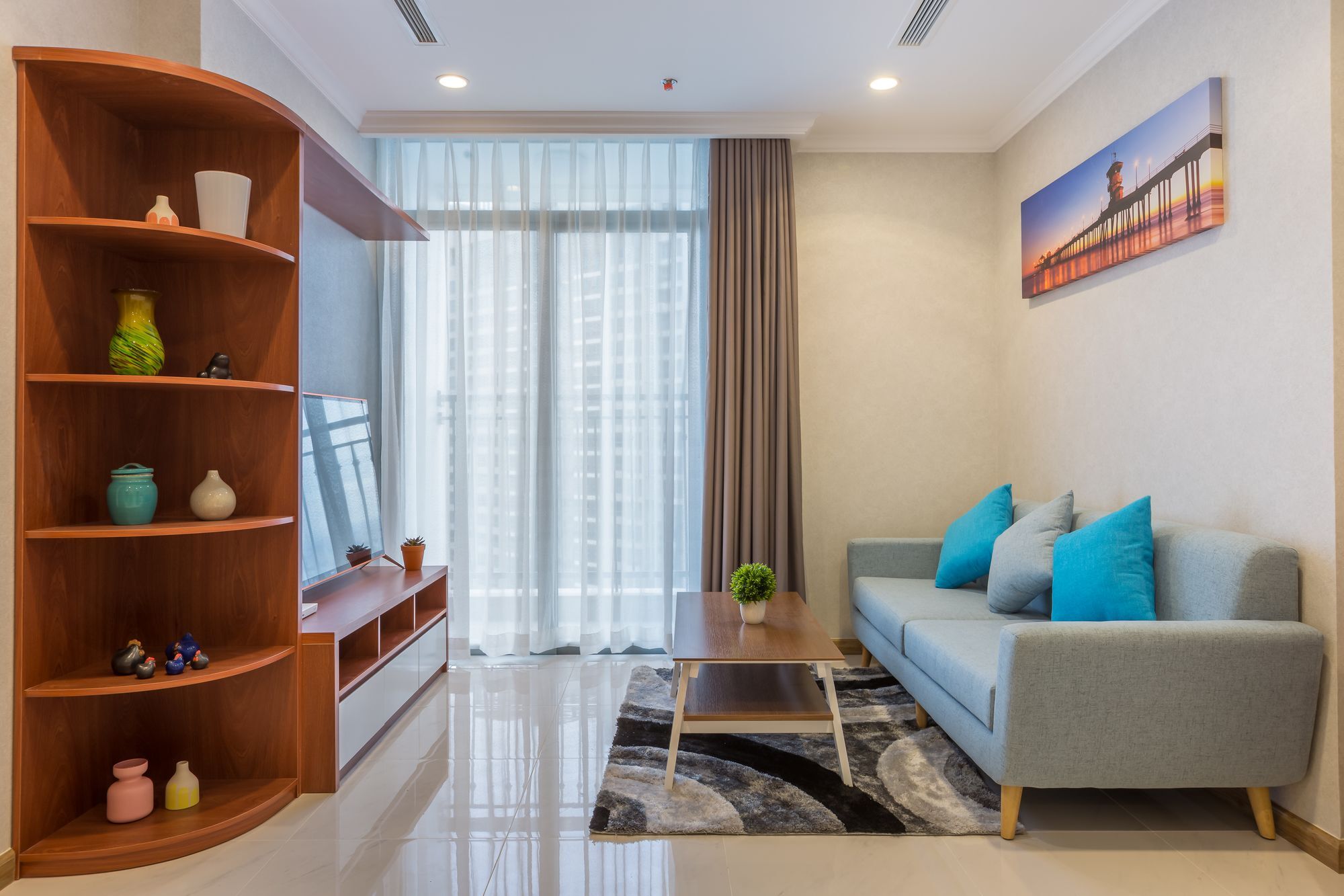 Apartment View Modern Cozy 1br Ho Chi Minh City